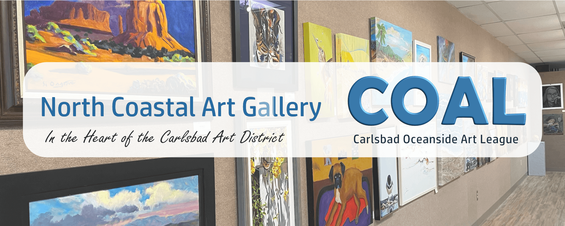 North Coastal Art Gallery - banner