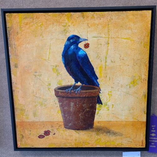 FEB BOS Lynn Bunnell, "Guardians Gift", Acrylic