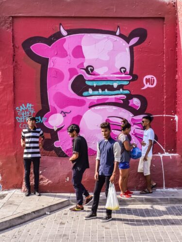 filipinos, immigrants, day off, sunday gathering, street, graffiti, urban, leisure, rest day, city life, people, limassol, cyprus, filipinos, filipinos, filipinos, filipinos, filipinos, people